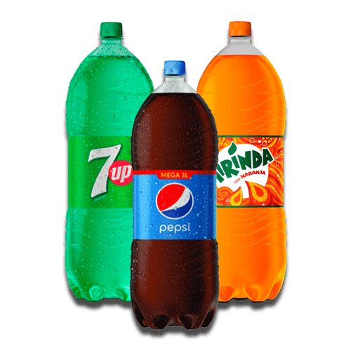 Pepsi, Mirinda o 7up 3l